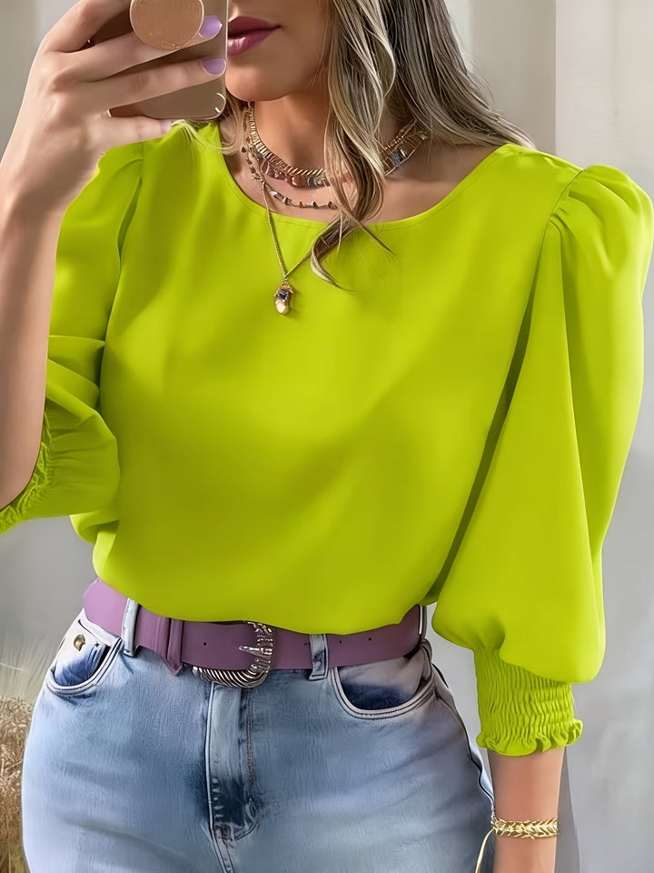 Ellen | Puff-Sleeve Blouse