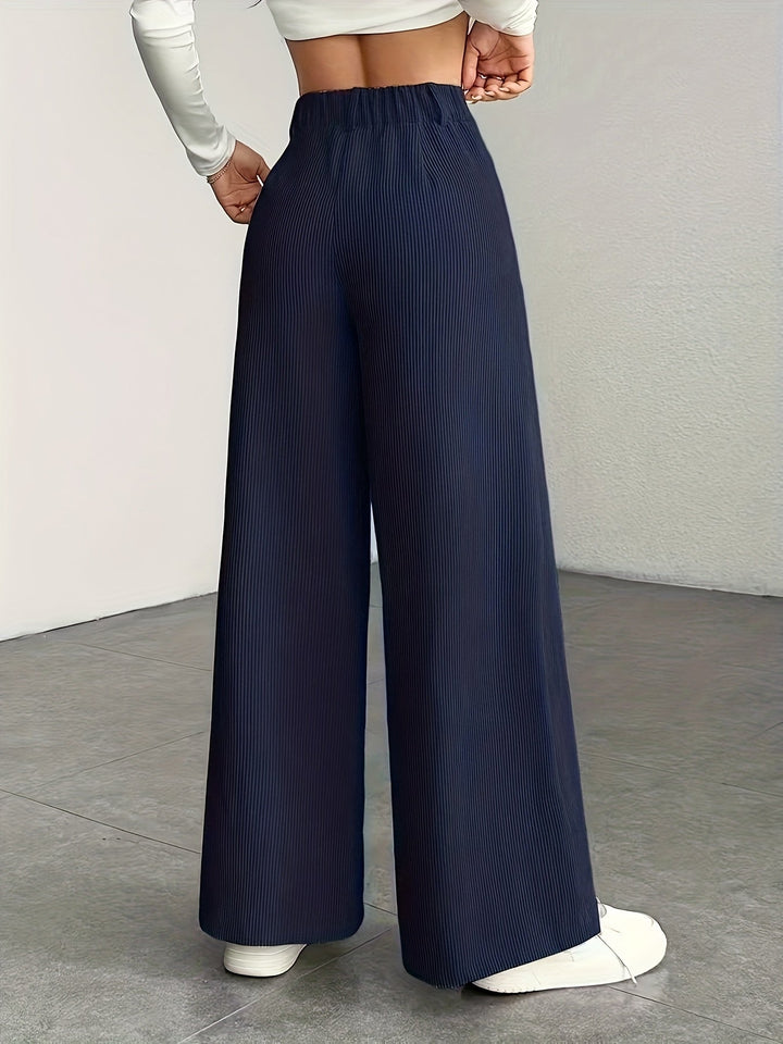 Kimberly | High-Waisted Wide-Leg Trousers