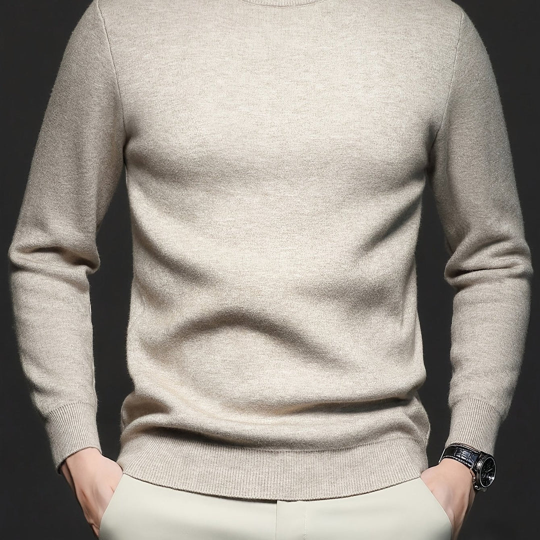 Russell | Refined Mock-Neck Jumper