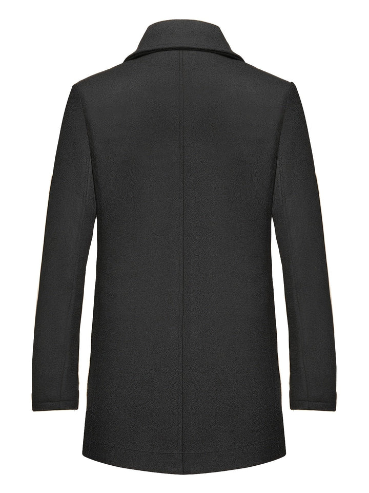 Callum | Tailored Single-Breasted Overcoat