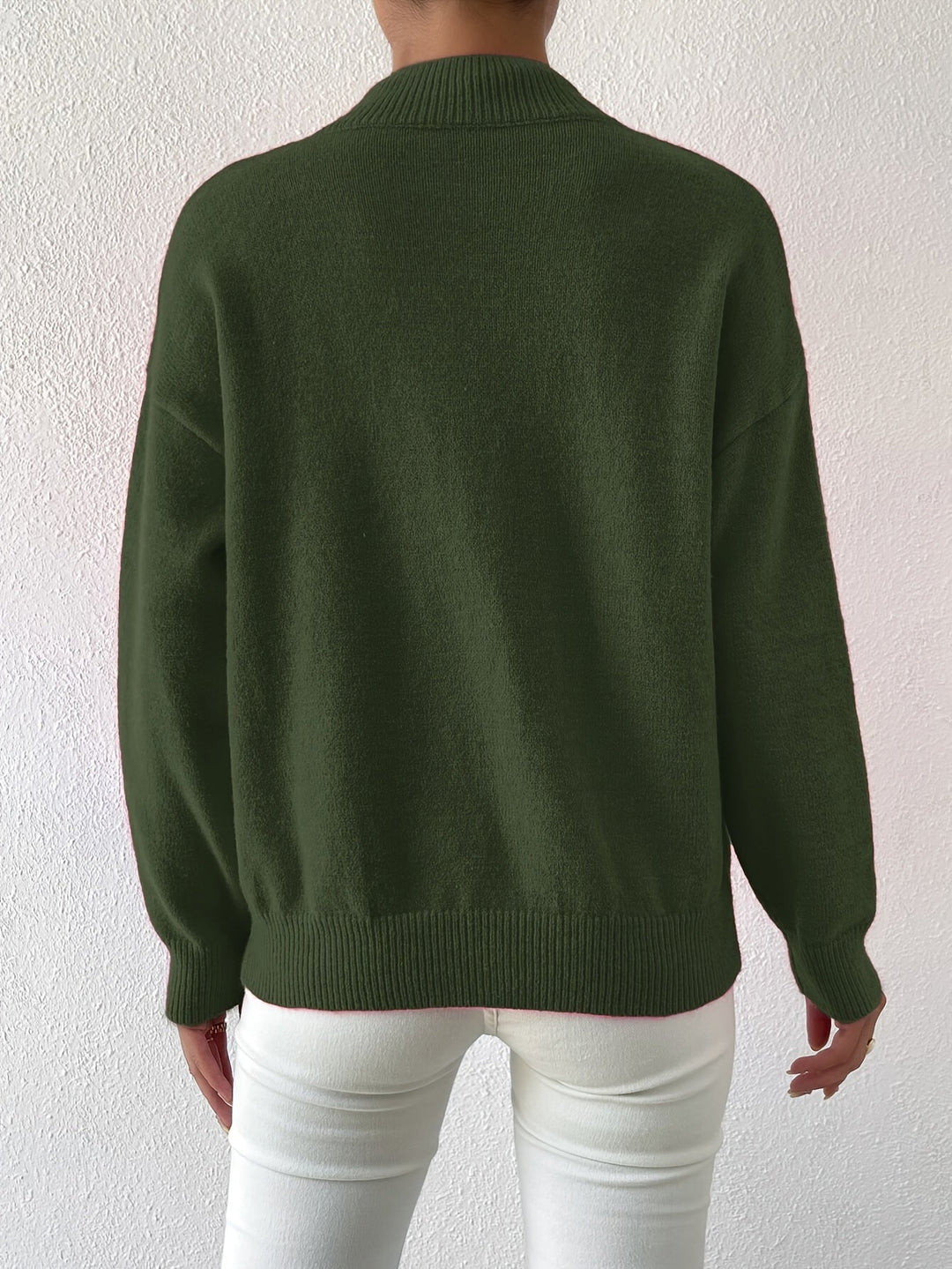 Lorelei | Refined Mock Neck Jumper