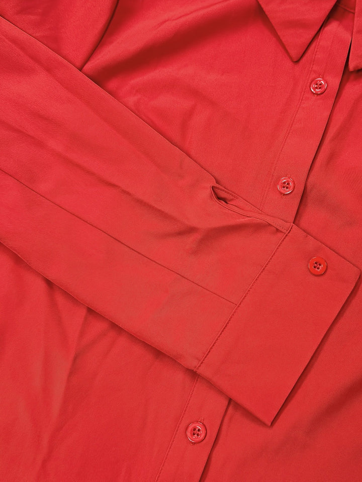 Quinn | Refined Button-Front Blouse