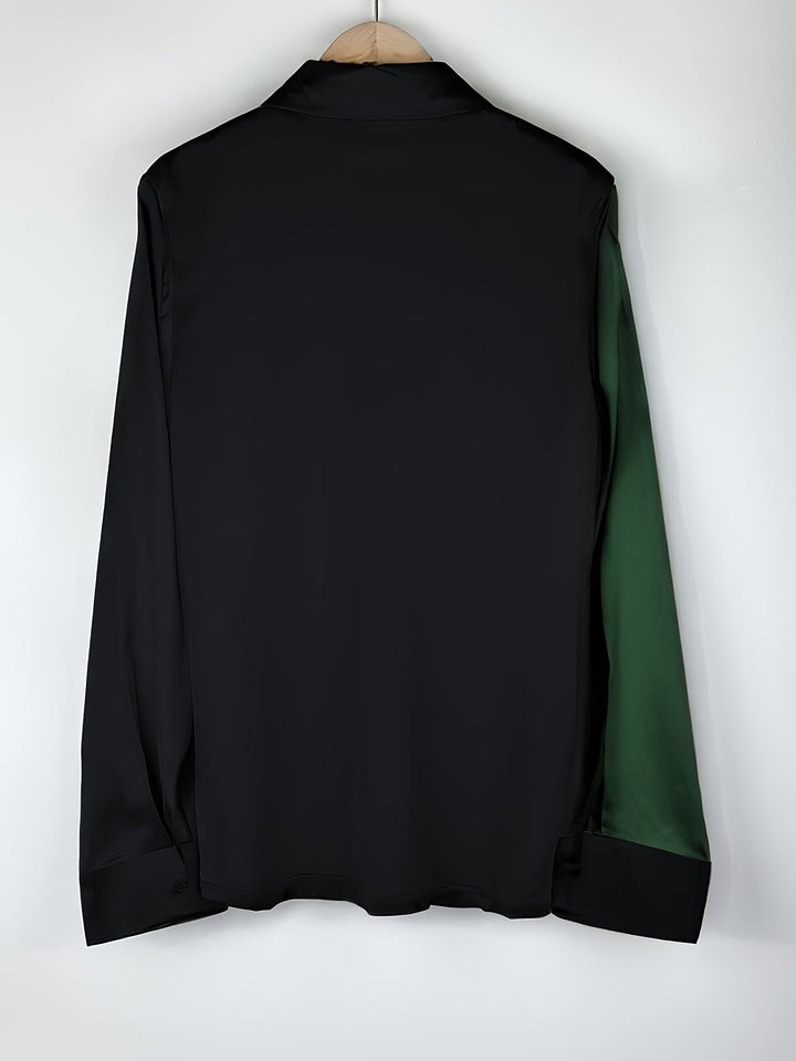 Helene | Refined colour-Block Blouse
