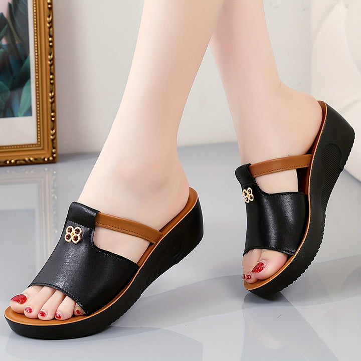 Eleanor | Comfort Wedge Sandals