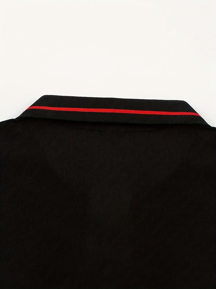 Dalton | Refined Long-Sleeve Polo Shirt