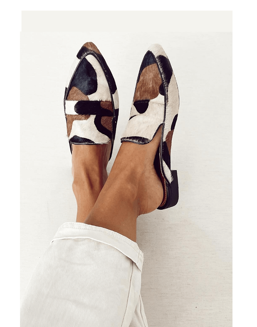Samantha | Chic Patterned Comfort Loafers