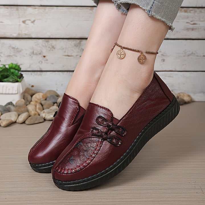 Geraldine | Cushioned Slip-On Loafers