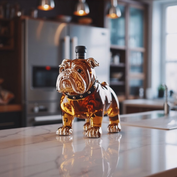 Frank | Whisky Bottle Bulldog Design