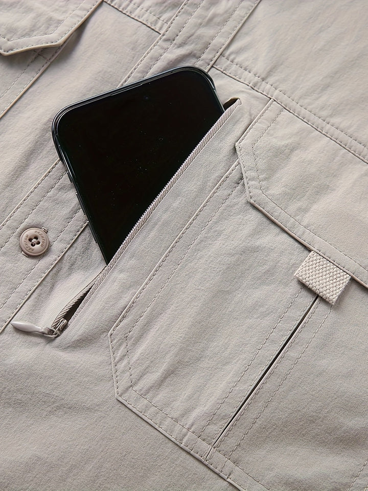 Duncan | Rugged Multi-Pocket Cargo Shirt