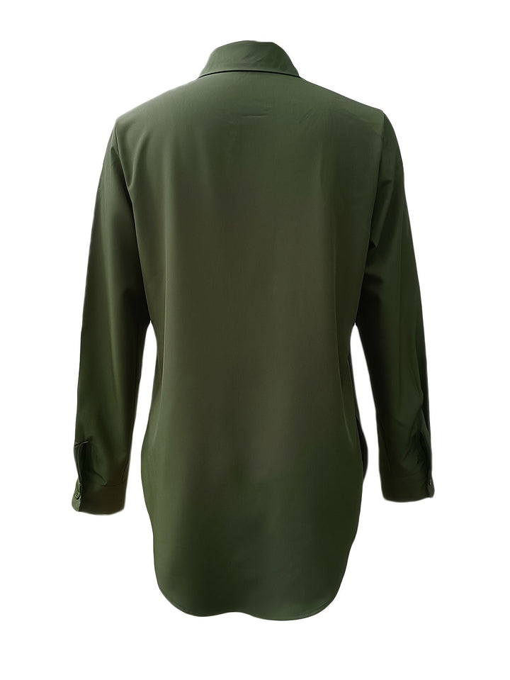 Quinn | Refined Button-Front Blouse