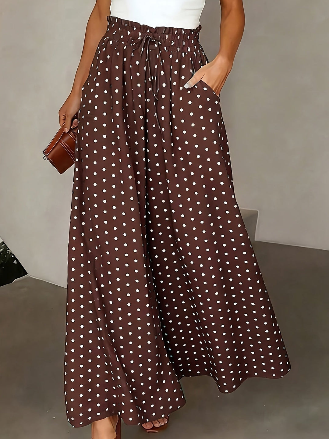 Lindsey | Flowing Wide-Leg Trousers