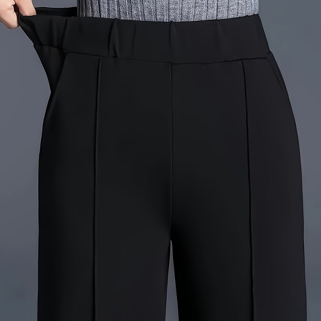 Josie | High-Waisted Wide-Leg Trousers