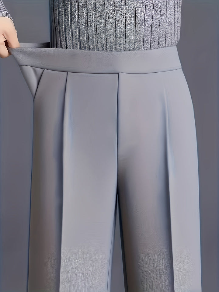 Josie | High-Waisted Wide-Leg Trousers