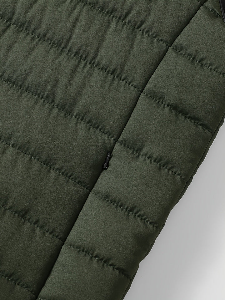 Donovan | Quilted Stand-Collar Vest