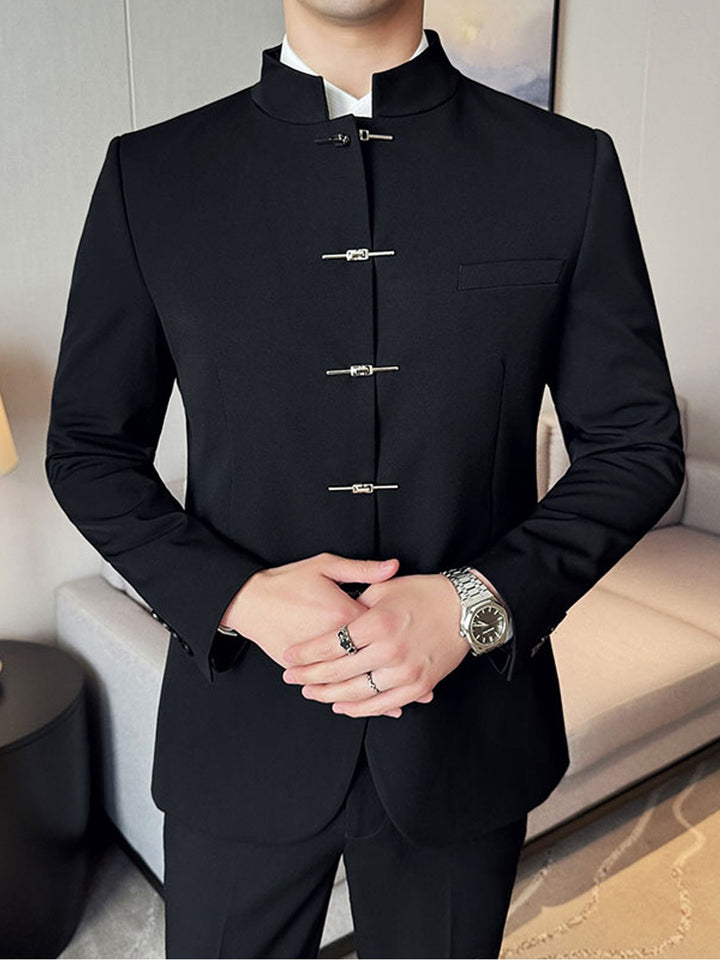 Reginald | Stand Collar Jacket