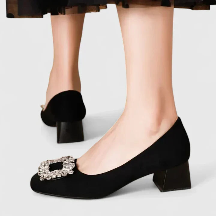 Chloe | Premium Orthopedic Buckle Heels