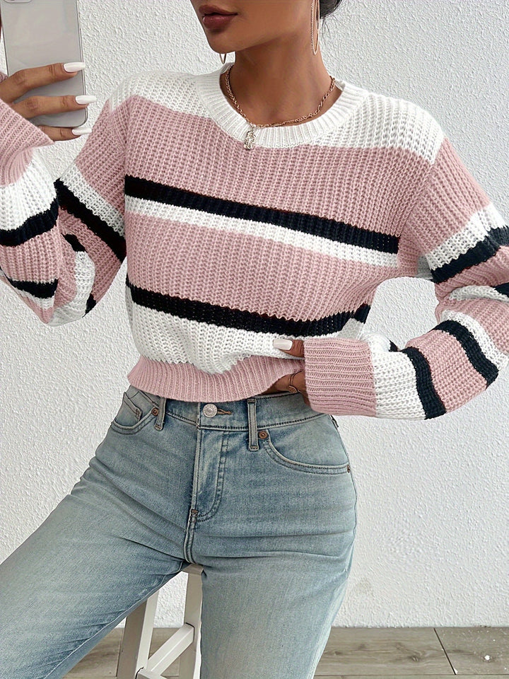 Wren | colourblock Striped Jumper