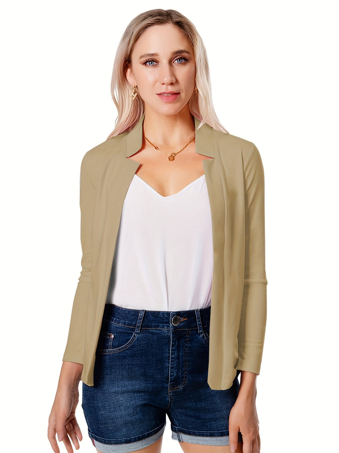 Kirsten | Open Front Tailored Jacket