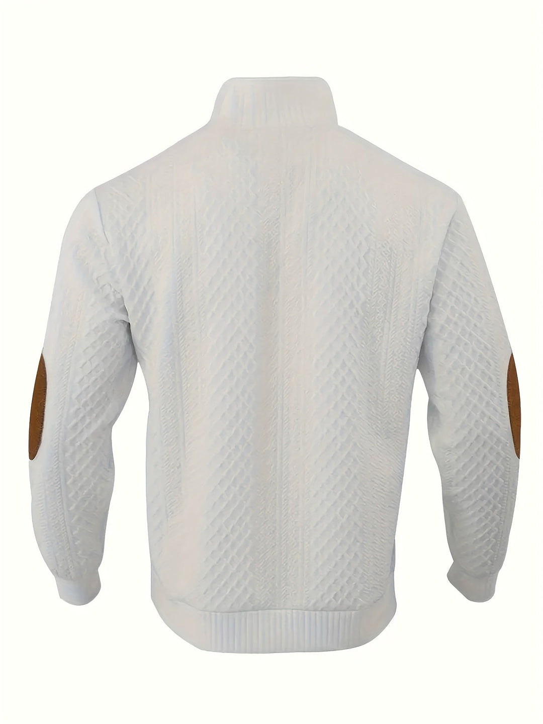 Ronan | Stand Collar Button Henley Jumper