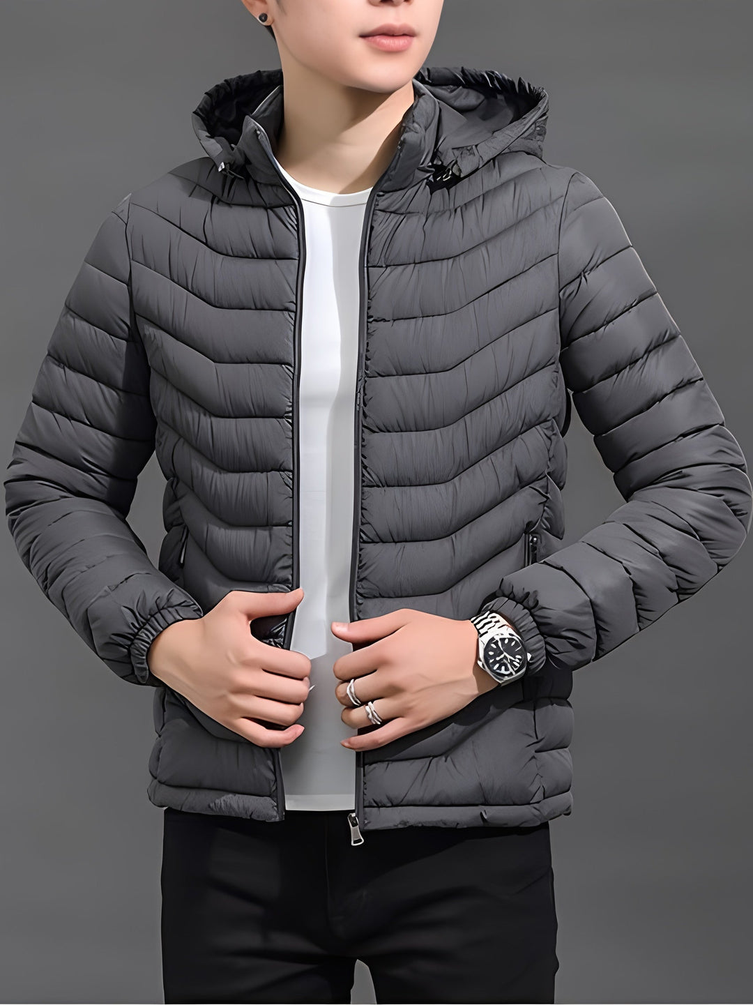 Owen | Hooded Quilted Puffer Jacket