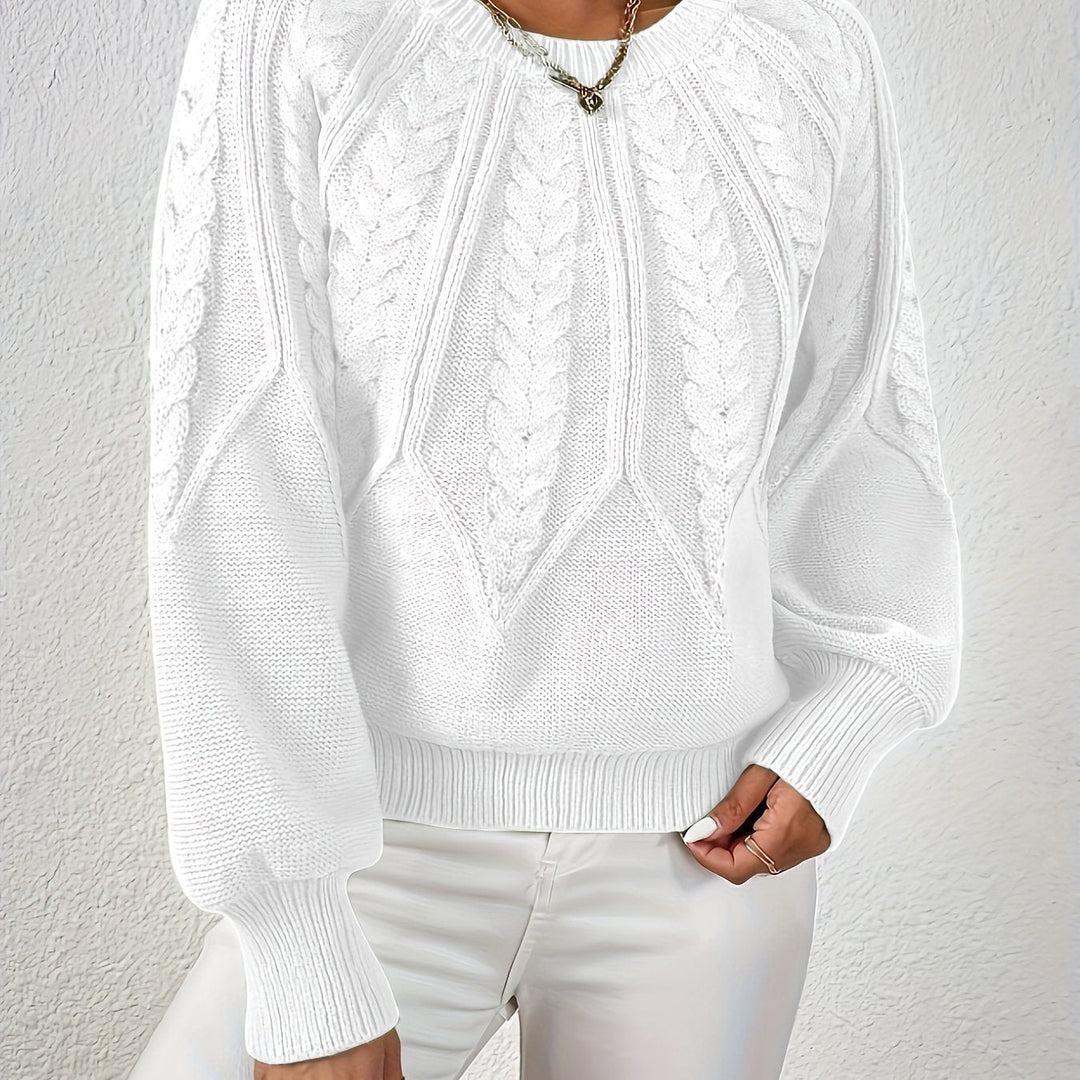Eleanor | Relaxed Cable-Knit Jumper