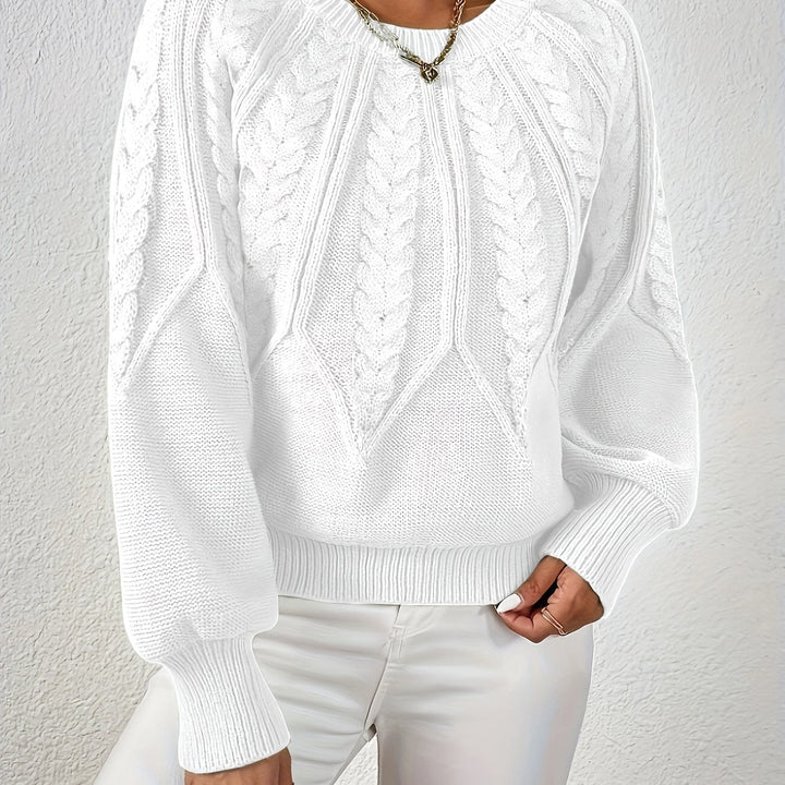 Eleanor | Relaxed Cable-Knit Jumper