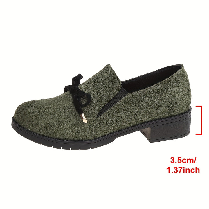 Nadia | Bow-Detail Slip-On Loafers