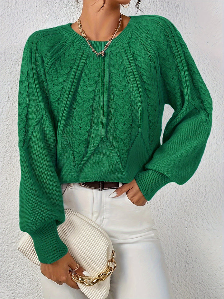 Eleanor | Relaxed Cable-Knit Jumper