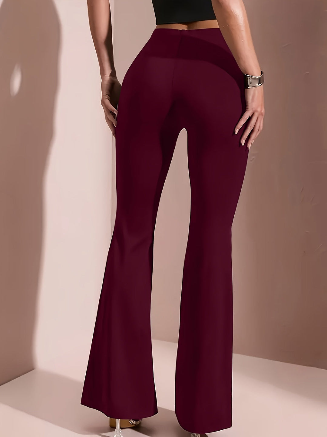 Rosemary | High-Waisted Flared Trousers