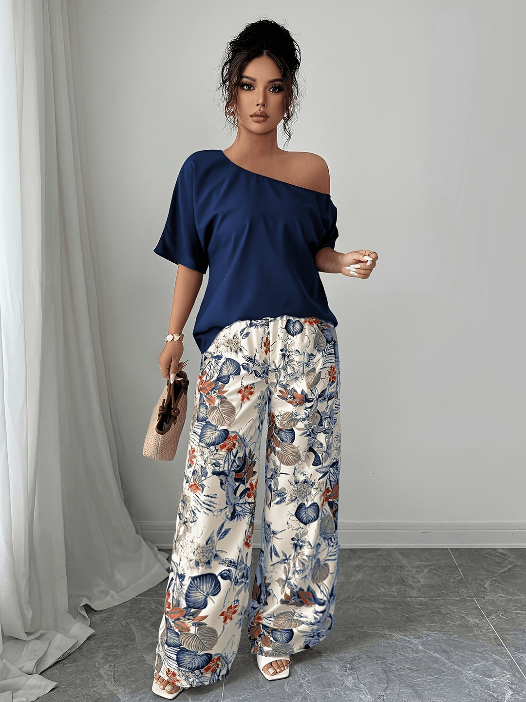 Estella | Off-Shoulder Two-Piece Set
