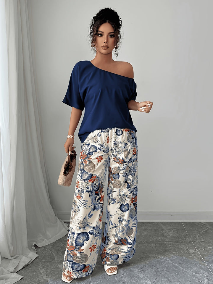 Estella | Off-Shoulder Two-Piece Set