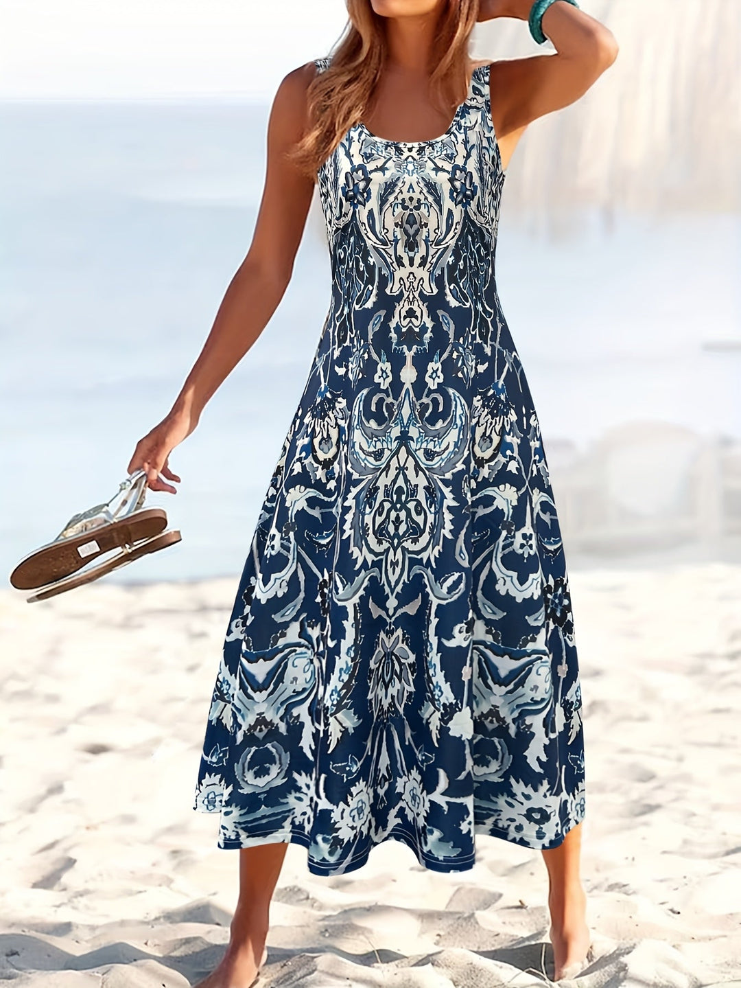 Odette | Flowing Floral Maxi Dress