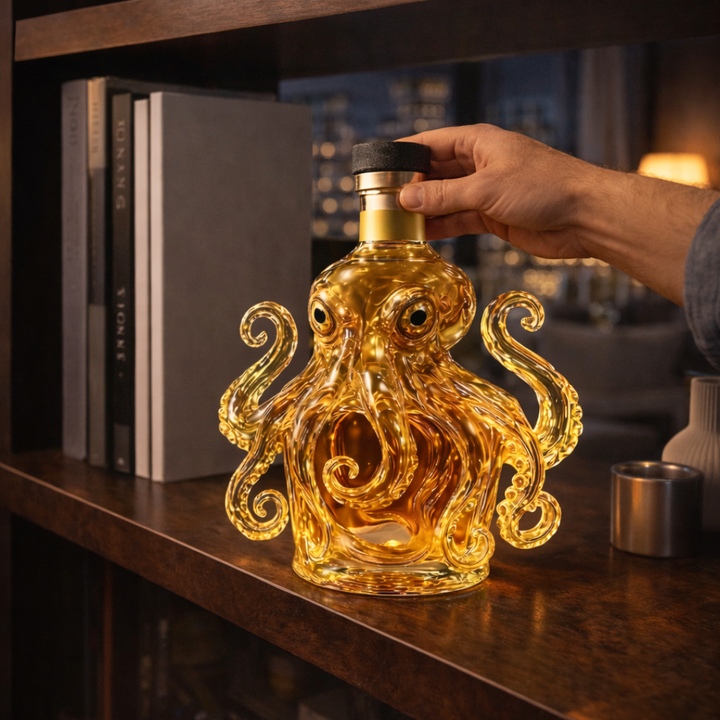 Dale | Whisky Bottle Octopus Design