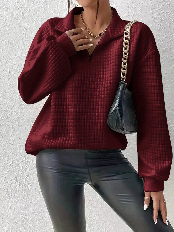 Susanna | Relaxed Quarter-Zip Pullover