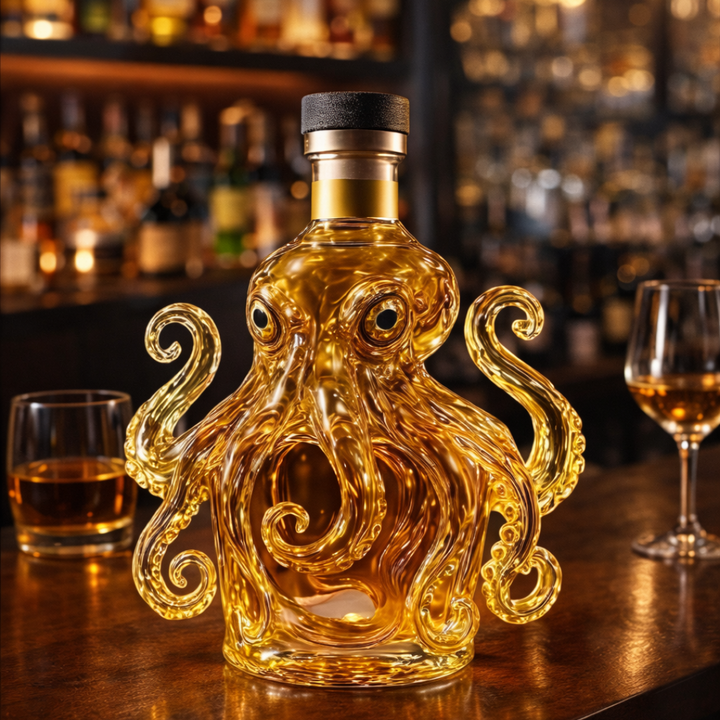 Dale | Whisky Bottle Octopus Design