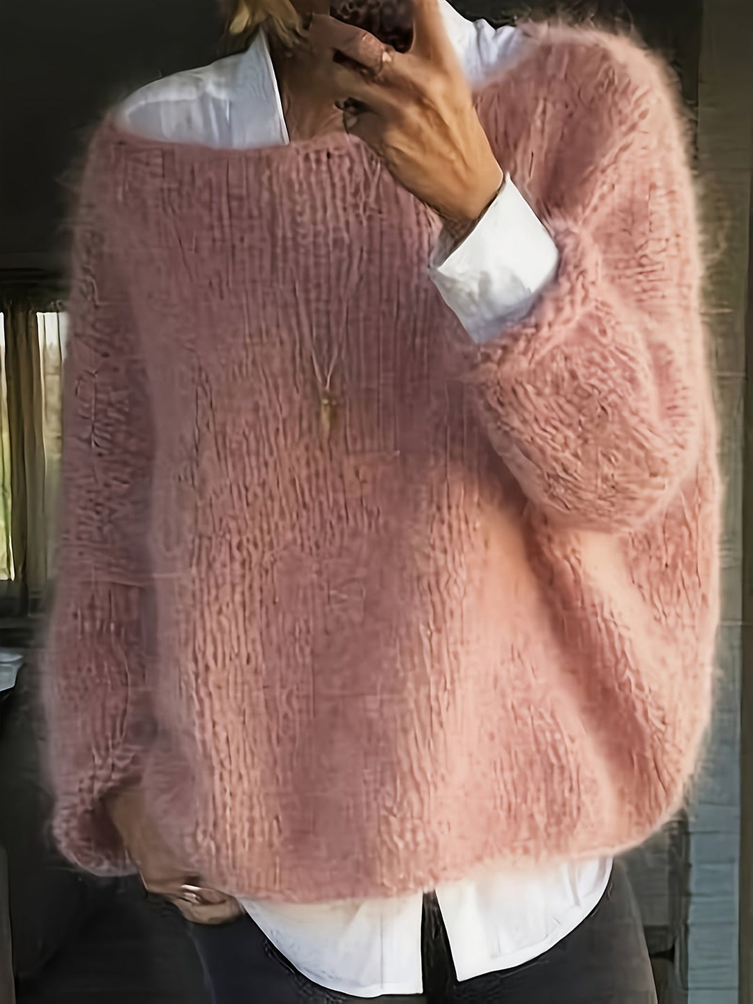 Noreen | Relaxed Crew Neck Jumper