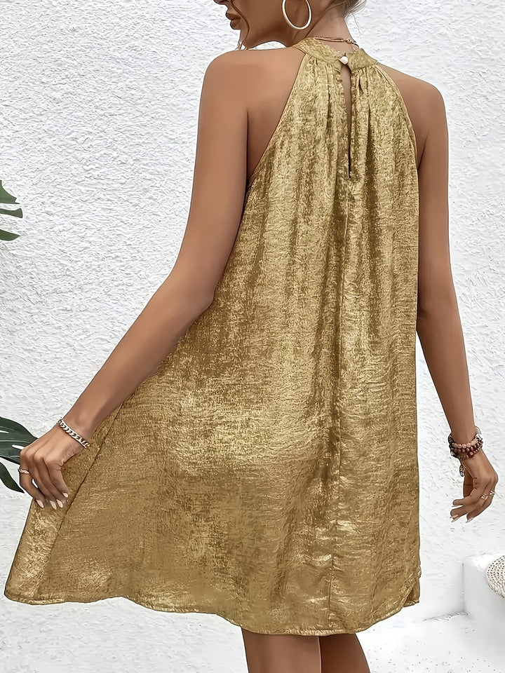 Gwendolyn | Elegant Halter Neck Dress