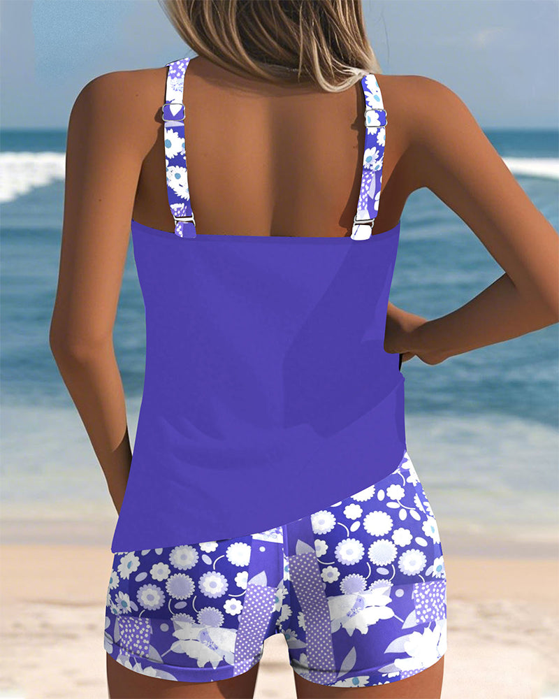 Stella | Trendy Printed Swimsuit Set
