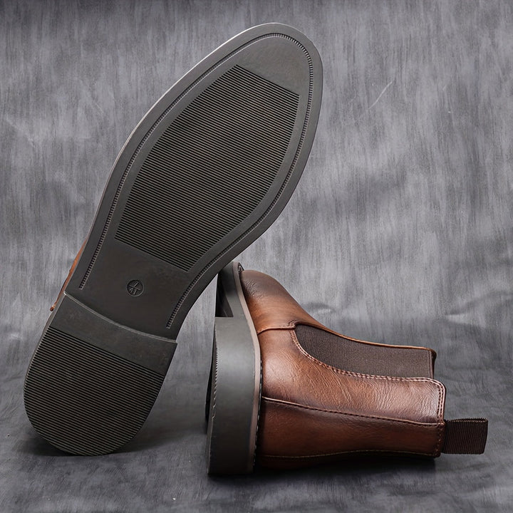 Nelson | Refined Slip-On Chelsea Boots