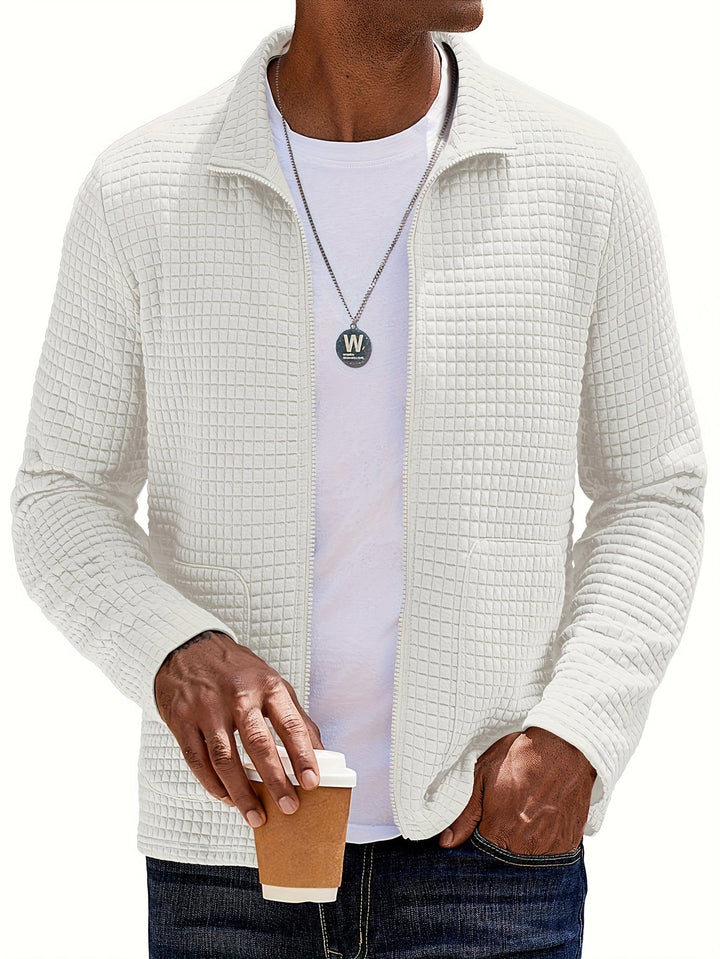 Hugo | Textured Zip-Up Jacket