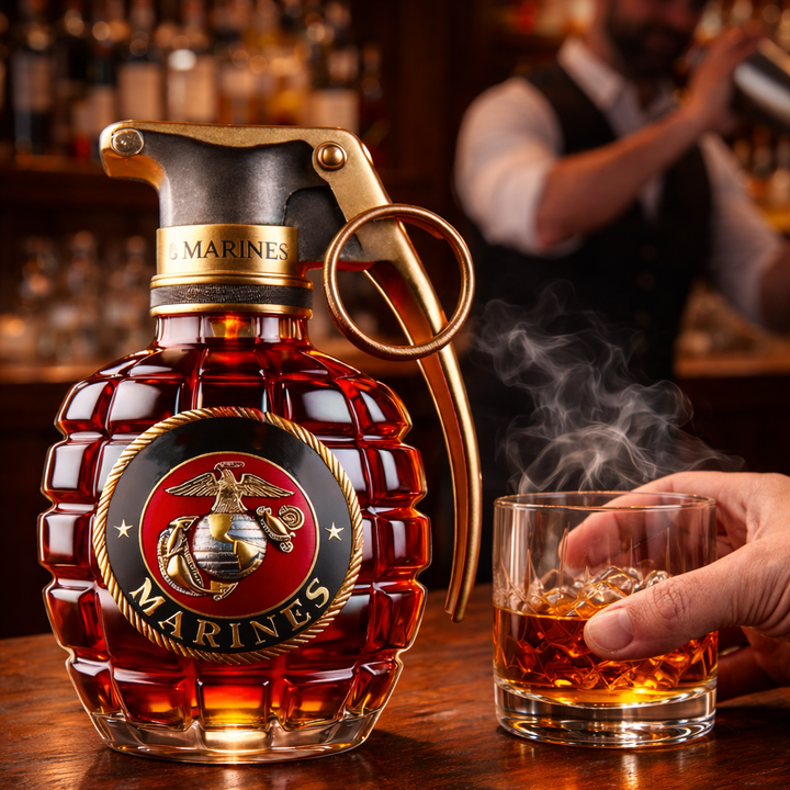 Craig | Whisky Bottle Pomegranate Design