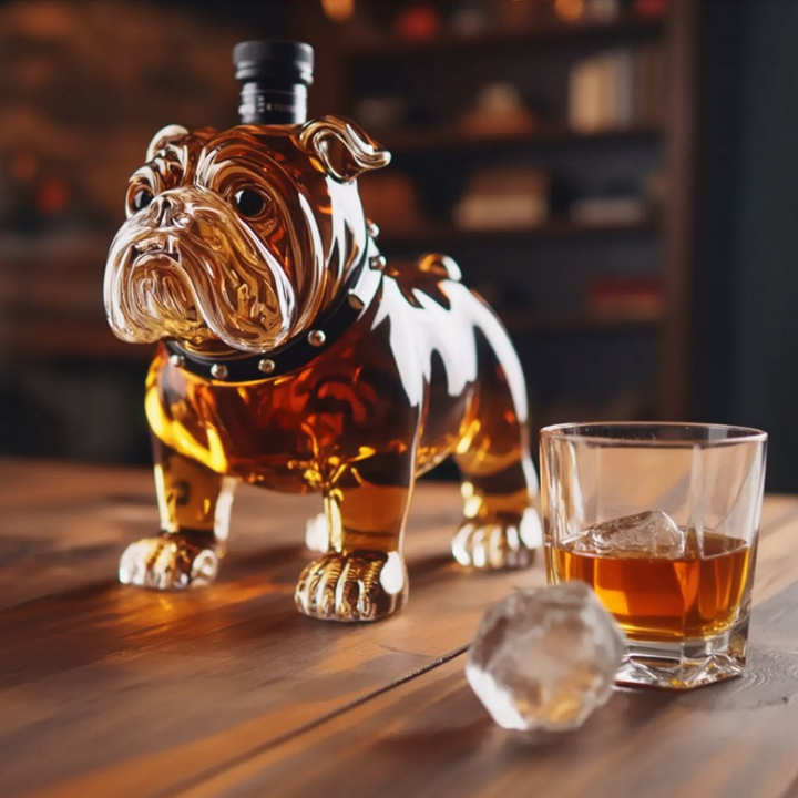Frank | Whisky Bottle Bulldog Design
