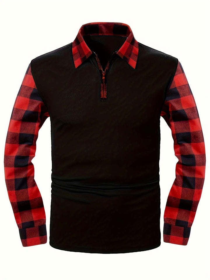 Baxter | Half-Zip Contrast Shirt