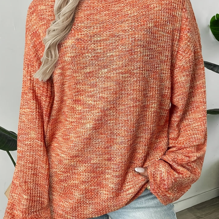 Katrina | Relaxed Waffle-Knit Jumper