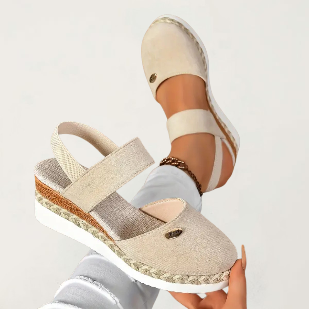Ruth | Cushioned Wedge Sandals