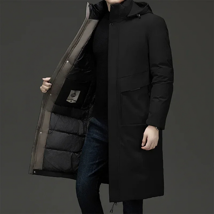 Lawrence | Long Hooded Winter Coat