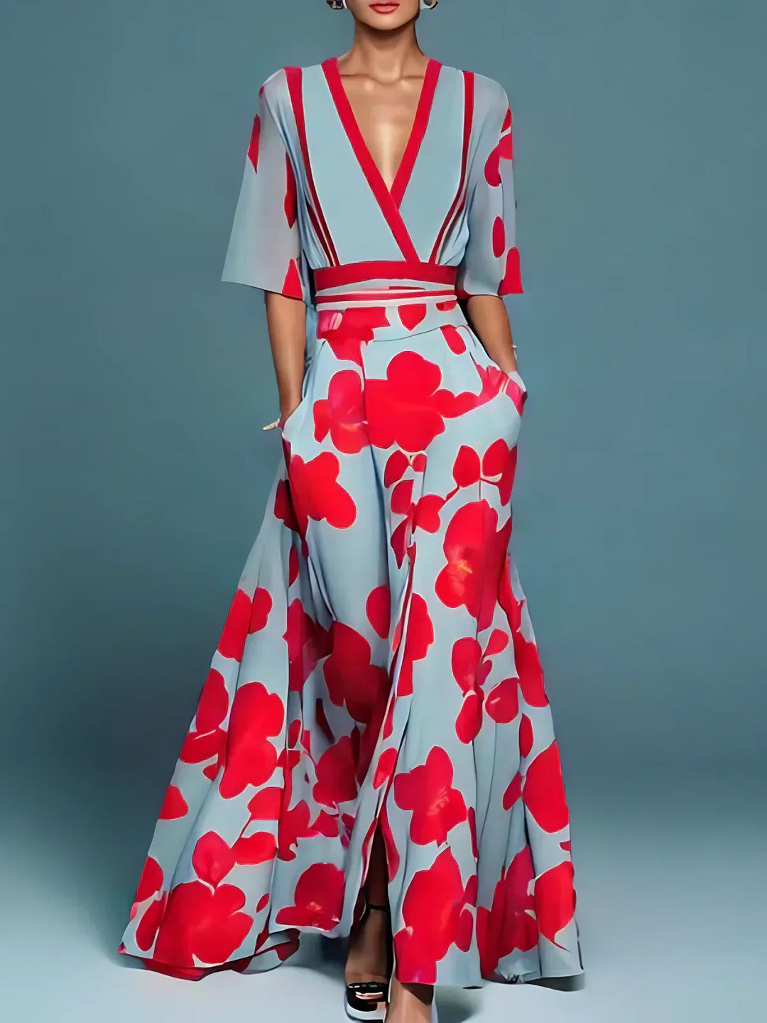Elisa | Elegant Floral Dress