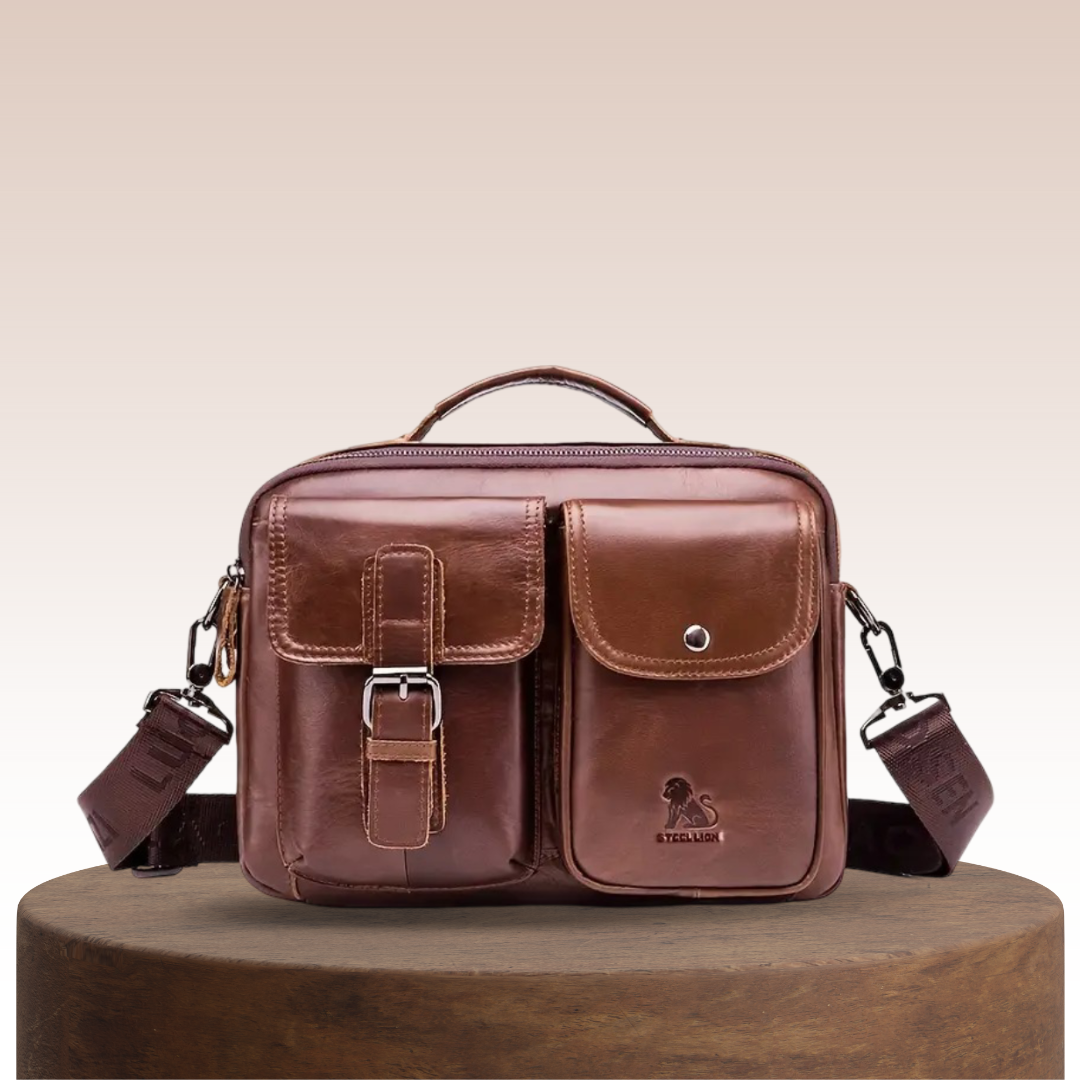 Lesley | Classic Two Pocket Shoulder Bag