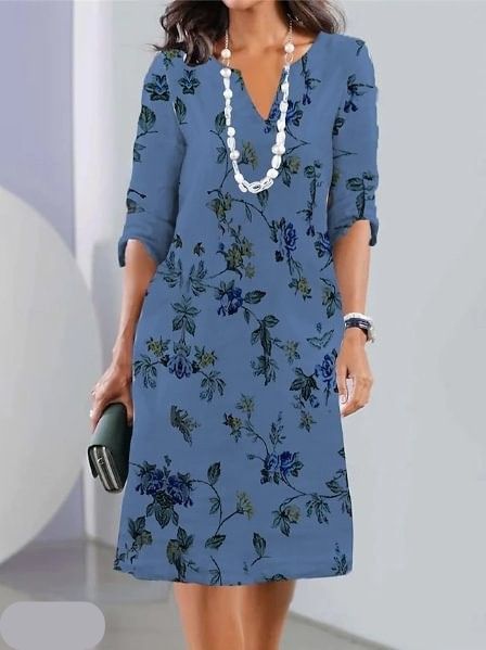 Margot | Floral Layered Tunic Dress