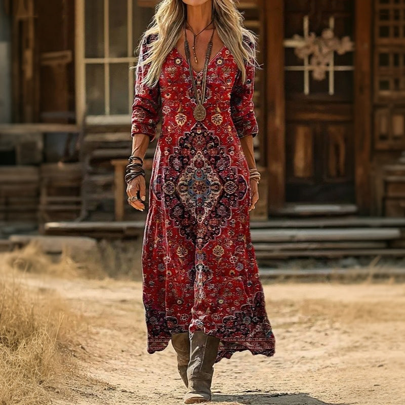 Lyla | Vintage-Inspired Long Sleeve Casual Dress